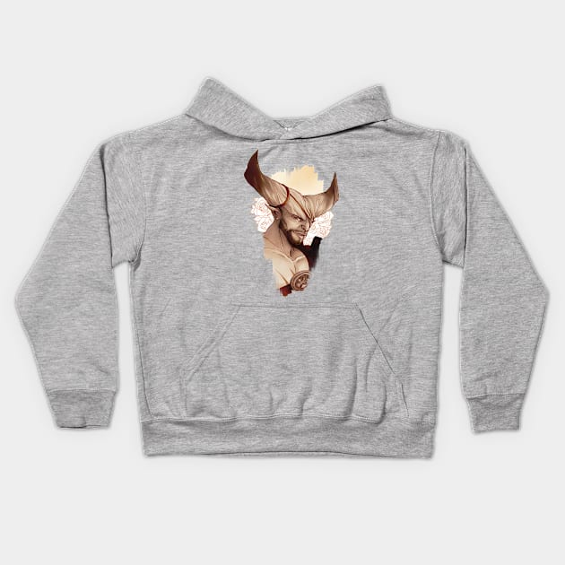 Hearts Afire: The Iron Bull Kids Hoodie by aimoahmed